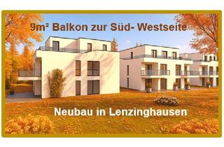 Wohnung kaufen in 32051 Herford, Herford - NEUBAU- ETW mit 9m² Balkon zur Süd- Westeite in Lenzinghausen. Einzug ab Juni 26