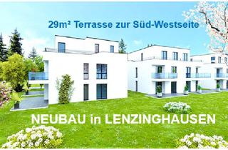 Wohnung kaufen in 32049 Herford, Herford - NEUBAU- TERRASSEN- WHG. mit privatem Gartenanteil zur Eigennutzung in Lenzinghausen.