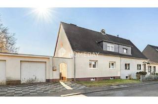 Doppelhaushälfte kaufen in 51373 Leverkusen, Leverkusen - Doppelhaushälfte mit 634 m² Grundstück, 2 Garagen und großem Garten in Leverkusen