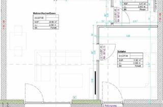 Wohnung kaufen in 71404 Korb, Korb - Neuwertige 2-Zimmer Wohnung im 2. OG mit Balkon in Korb