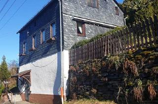 Haus kaufen in 07343 Wurzbach, Wurzbach - Charmantes Stadthaus in ruhiger Ortrandlage am Wald