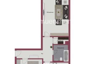 Wohnung mieten in Finsinger Weg 45, 82008 Unterhaching, Erstbezug nach Sanierung: 2-Zi.-Wohnung mit Balkon in Unterhaching