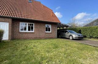 Haus mieten in 26529 Marienhafe, Doppelhaushälfte in Marienhafe – ca. 110 m² – Garage – ruhige Lage
