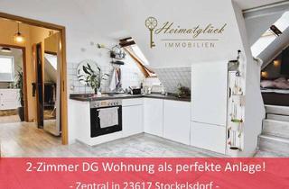 Anlageobjekt in 23617 Stockelsdorf, 2-Zimmer DG Wohnung als perfekte Anlage!- Zentral in 23617 Stockelsdorf -