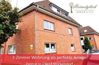 Anlageobjekt in 23617 Stockelsdorf, *RESERVIERT* 2-Zimmer Wohnung als perfekte Anlage!- Zentral in 23617 Stockelsdorf -