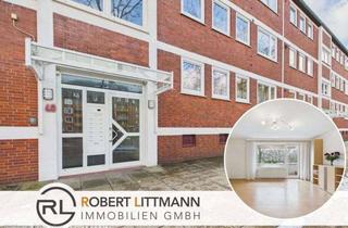 Wohnung kaufen in 28217 Bremen, 3-Zimmer-Hochparterrewohnung mit Garage & Balkon