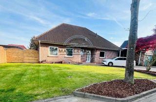 Haus kaufen in 26629 Ostgroßefehn, Wohnen auf einer Ebene – Bungalow mit Wintergarten in ruhiger Lage von Ostgroßefehn