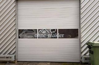 Gewerbeimmobilie mieten in 30890 Barsinghausen, Lagerhalle / Werkstatt mit elektrischem Rolltor, separater Eingangstür & Stromanschluss zu vermieten