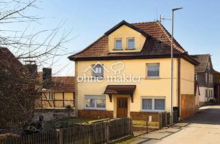 Einfamilienhaus kaufen in 96257 Redwitz, Einfamilienhaus mit Garage, Scheune und großem Garten in schöner Lage