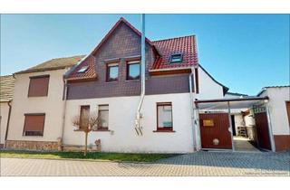Doppelhaushälfte kaufen in Karlstrasse, 06308 Klostermansfeld, PROVISIONSFREI: Familienfreundliche Doppelhaushälfte in Klostermansfeld mit Potenzial