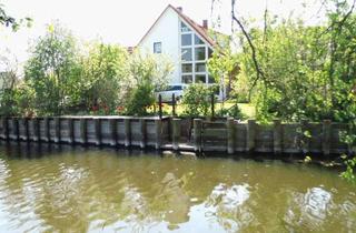 Haus kaufen in Hafenstraße, 17154 Neukalen, WASSERGRUNDSTÜCK - BOOTFAHREN BIS ZUR OSTSEE