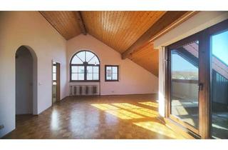 Wohnung kaufen in 76337 Waldbronn, Waldbronn - Bezugsfrei, nahe KA:4-Zi.-DG-Whg.hohen Decken,Loggia in Waldbronn