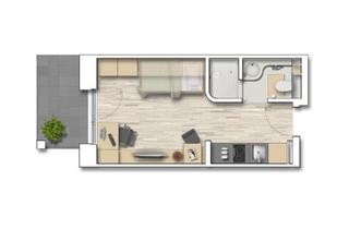 Wohnung kaufen in 85748 Garching, Garching bei München - Verkaufe 1-Zimmer Wohnung im GLC in Garching