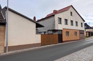 Einfamilienhaus kaufen in 99759 Sollstedt, Sollstedt - Einfamilienhaus mit viel Potential, sanierungsbedürftig