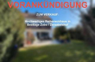 Haus kaufen in 90480 Nürnberg, Nürnberg - VORANKÜNDIGUNG: Hochwertiges Reiheneckhaus Haus in Toplage Zabo