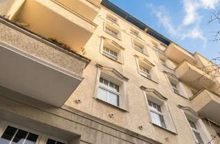 Wohnung kaufen in Prenzlauer Berg, 10407 Prenzlauer Berg, Kompakte Altbau-Rarität: 1-Zimmer-Wohnung mit Balkon & Umbaupotenzial