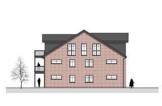 Wohnung kaufen in 33161 Hövelhof, Nachhaltig wohnen mit Stil! 3- Zimmer-Dachgeschosswohnung in modernem Neubau