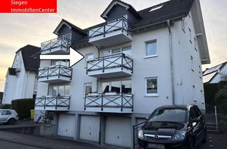 Wohnung kaufen in 57223 Kreuztal, Sehr gepflegte Eigentumswohnung mit Balkon, Garage und Stellplatz in attraktiver Lage von Kreuztal