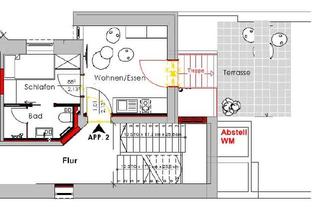 Wohnung mieten in Friedrich-Franz-Straße 56, 18119 Seebad Warnemünde, Erstbezug 1-Zimmer-Wohnung im sanierten Altbau mit Einbauküche und Terrasse