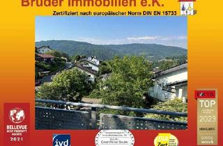 Penthouse mieten in 69118 Ziegelhausen, HD-Ziegelhs: fast ein Penthouse, 3 ZKB mit Blick über das Tal, 2 Balkone