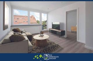 Wohnung mieten in 27474 Cuxhaven, Helle 2-Zimmer-Dachgeschosswohnung mit Balkon im Seebad Döse