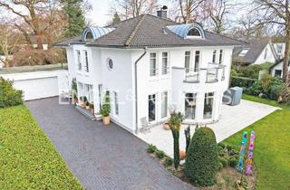 Villa kaufen in 28355 Oberneuland, Eindrucksvolle Stadtvilla mit besonderer Architektur und se...