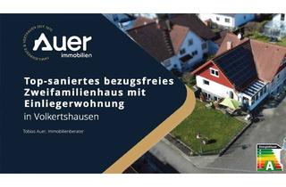 Haus kaufen in 78269 Volkertshausen, Top-saniertes bezugsfreies Zweifamilienhaus mit Einliegerwohnung in Volkertshausen – Energieklasse A