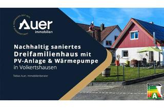 Haus kaufen in 78269 Volkertshausen, Nachhaltig saniertes Dreifamilienhaus mit PV-Anlage & Wärmepumpe in Volkertshausen – Energieklasse A
