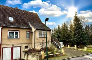 Haus kaufen in 06642 Reinsdorf, DHH mit Keller und Brunnen in idyllischer, dörflicher Lage mit guter Verkehrsanbindung