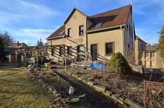 Haus kaufen in 09633 Halsbrücke, Hier haben Sie viel Platz und schaffen mit den notwendigen Restarbeiten in Ihr neues Familienidyll!