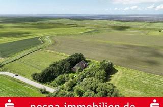 Haus kaufen in 25836 Osterhever, Wohnen und Vermieten unter einem Dach! Ganz idyllisch und nah am Deich!