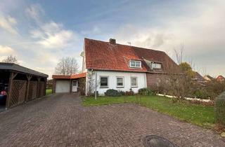 Doppelhaushälfte kaufen in 21762 Otterndorf, Ihr neues Zuhause in Otterndorf: Doppelhaushälfte mit Garten, Garage und zusätzlichem Raumangebot