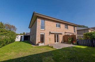 Doppelhaushälfte kaufen in 21709 Himmelpforten, Helle Doppelhaushälfte von 2009 mit Garten – Komfortables Familienwohnen