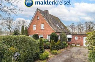 Einfamilienhaus kaufen in 26409 Wittmund, Wittmund: gepflegtes Einfamilienhaus mit Garage in herrlicher Alleinlage am Rande von Leerhafe!
