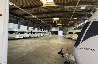 Gewerbeimmobilie mieten in 46499 Hamminkeln, großflächige Lagerhalle auf gesichertem Gelände zu vermieten