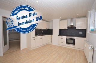 DIETZ: Neu renovierte 2-Zimmer-Erdgeschosswohnung mit Einbauk&uuml;che nur 20m von der R&ouml;merstra&szlig;e! in Obernburg am Main