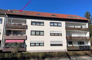 Wohnung kaufen in 72762 Reutlingen, Lichtdurchflutete 3-Zimmer Dachgeschosswohnung mit Balkon in Reutlingen