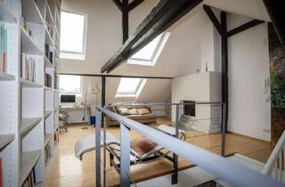 Wohnung kaufen in 60487 Bockenheim, Urbanes Refugium: Stilvolle Maisonette mit uneinsehbarer Sonnenterrasse in Premiumlage Bockenheim