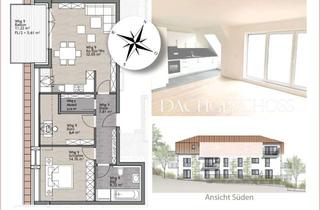 Wohnung mieten in 85276 Pfaffenhofen, hell | großzügig | freundlich: 3-Zimmer-Neubau-Wohnung mit Südbalkon & Tiefgaragenstellplatz