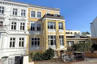 Wohnung mieten in Lessingstraße, 22087 Hohenfelde, TRAUMHAFTE ALTBAUWOHNUNG MIT GROSSEN BALKONEN