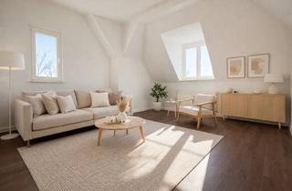 Wohnung mieten in Damaschkestr. 100, 06110 Damaschkestraße, Attraktive 3-Zimmer-Dachgeschosswohnung mit Einbauküche und Tageslichtbad