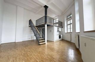 Lofts mieten in Naundörfchen 32, 04109 Zentrum-West, Einzigartiges Galerie-Loft mit 4,80 m Raumhöhe & neuer Designküche im Zentrum
