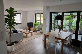 Wohnung mieten in Waidmannsau 12, 97084 Rottenbauer, Modernisierte 3,5 Zimmer Wohnung mit Garten & Loggia, XXL Doppelgarage