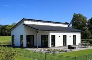 Haus kaufen in 19075 Pampow, Architektur-Highlight in Pampow: Moderner Pultdach-Bungalow