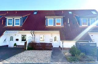 Haus mieten in Margeritenweg 18, 39218 Schönebeck, Helles 4-Zimmer-Reihenhaus in Schönebeck mit Garage und Garten