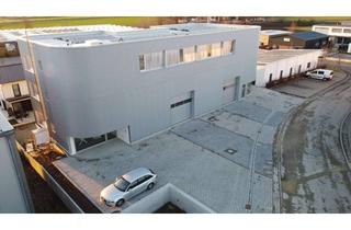 Büro zu mieten in 78247 Hilzingen, Beeindruckende Gewerbeimmobilie! Moderne Neubau Halle mit Büros nach Absprache zu vermieten.