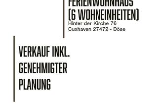 Anlageobjekt in Hinter Der Kirche 76, 27476 Cuxhaven, Baugrundstück mit genehmigtem Ferienwohnhaus – Cuxhaven-Döse