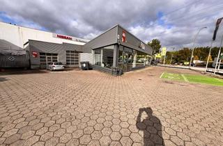 Immobilie mieten in 22529 Lokstedt, Repräsentatives Autohaus mit Freifläche in etablierter Automeile