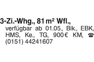 Wohnung mieten in 74564 Crailsheim, 3-Zi.-Whg. + 2-Studio-Zi.