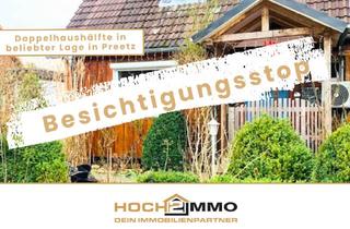 Doppelhaushälfte kaufen in 24211 Preetz, Gepflegte Doppelhaushälfte mit Charme, Garten und Kamin in beliebter Lage in Preetz!